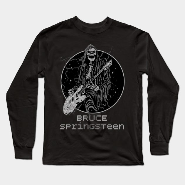 Vintage bruce Springsteen Long Sleeve T-Shirt by Homedesign3